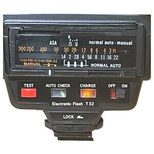 Olympus Electronic Flash T32 Tested And Works